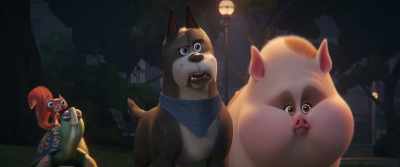 - What?
- [AMUSING MUSIC PLAYING] - DC League of Super Pets