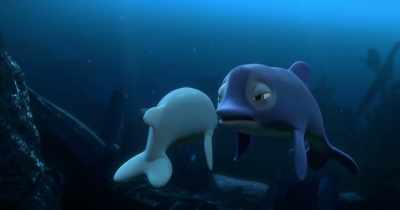 What an adorable little
white boy. (laughs) - Dolphin Boy