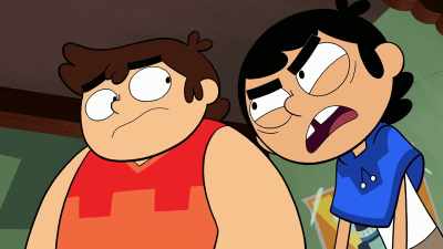 What? And smell his stinky feet - Victor and Valentino