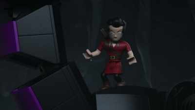 What are you doing, you bag of smoke? - LEGO Disney Princess: The Castle Quest
