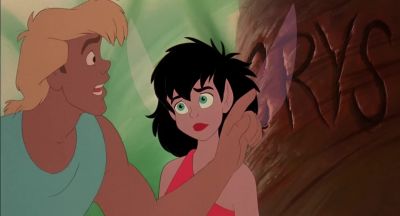 What are you doing Carving your name - FernGully: The Last Rainforest