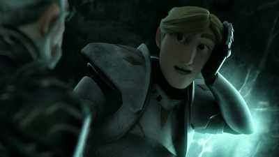 -What are you doing down here?
-I was negotiating! - Wizards: Tales of Arcadia