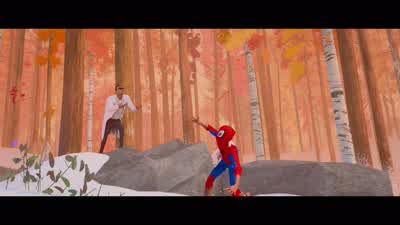 What are you doing down there? - Spider Man: Into the Spider Verse