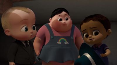- What are you doing? - Ew! - The Boss Baby: Back in the Crib