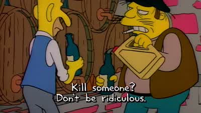 What are you doing? - The Simpsons
