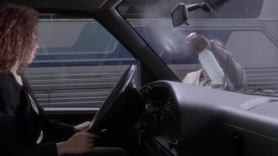 What are you doing Giving you a clean windshield - Nick of Time