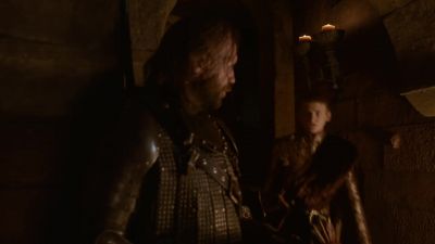 What are you doing here, dog? - Game of Thrones