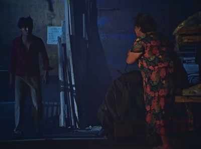 What are you doing here? Get out. - Leonor Will Never Die