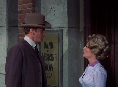 What are you doing here?
I was just getting some money. - The Virginian