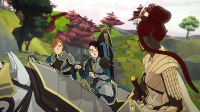 "What are we doing here, Janai? - The Dragon Prince