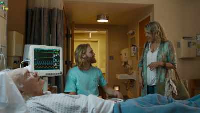 -What are you doing here?
-Oh, Ernie told me to come by, so... - Lodge 49