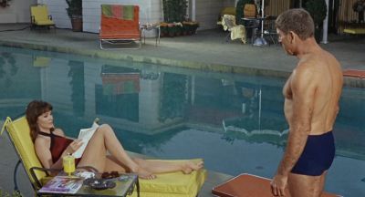 What are you doing here - The Swimmer