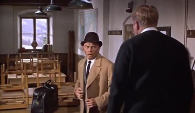 What are you doing here - The Double Man