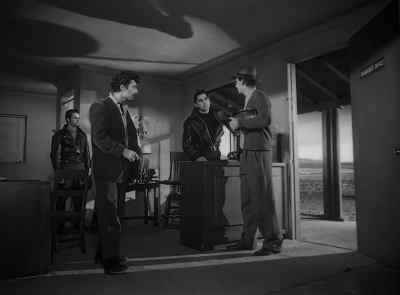 What are you doing here?
Turn it down! - Touch of Evil