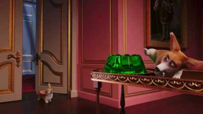 What are you doing? - I have an idea. - The Queen's Corgi