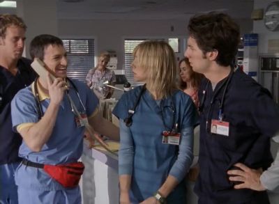 What are you doing I'm calling my dad - Scrubs