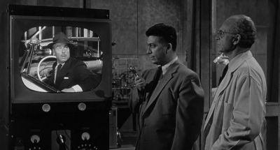 What are you doing in here - Creature with the Atom Brain