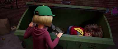 - What are you doing in there?
- Oh... Uh. - Bigfoot Family