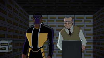 - What are you doing?
- Just adding a couple upgrades. - Justice League Action