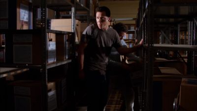 What are you doing?
Just take the whole box.
[ Alarm Continues ] - Burn Notice