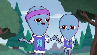 -What are you doing?
-Look, excessive fandom is ridiculous. - Strange Planet