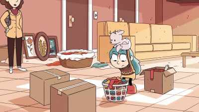 -What are you doing?
-Looking for my sweater. - Hilda