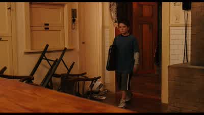What are you doing Making mac and cheeseThere's no water dummy we're in outer spaceWhy are you doing thatBecause I'm hungry and I know you're not gonna take care of meDon't bother the gas won't workAny more advice - Zathura: A Space Adventure