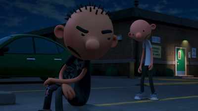 What are you doing out here?
Aren't you supposed to be on stage? - Diary of a Wimpy Kid: Rodrick Rules