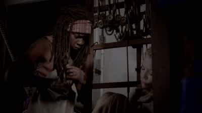 What are you doing out here? - The Walking Dead