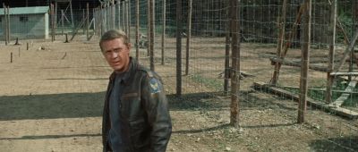 What are you doing over here by the wire - The Great Escape
