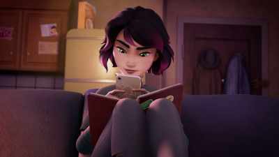 What are you doing? - Supernatural Academy