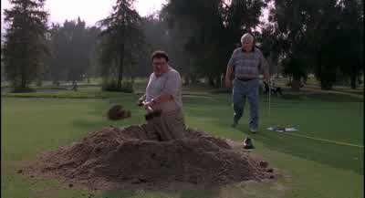 WHAT ARE YA DOIN'I'M UHI'M FIXING A DIVOTOHHE'S FIXING A DIVOT - Space Jam