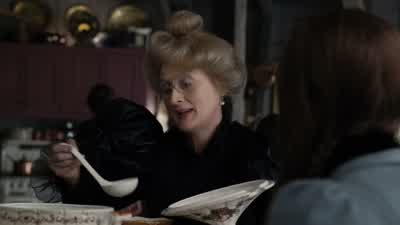 Where's your brother The kitchenKlausWhat are you doingNapkinsNapkins are hereCome away from the fridge If it falls it'll crush you flat - Lemony Snicket's A Series of Unfortunate Events