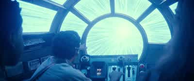 What are you doingLightspeed skippingHow do you know how to do thatYeah well Rey's not here is she - Star Wars: Episode IX   The Rise of Skywalker