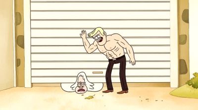 What are you doing? - Regular Show