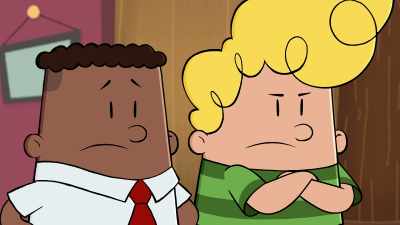-What are you doing?
-Setting us free - The Epic Tales of Captain Underpants