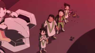 What are you doing, Sonya?! - Doraemon the Movie: Nobita's Sky Utopia