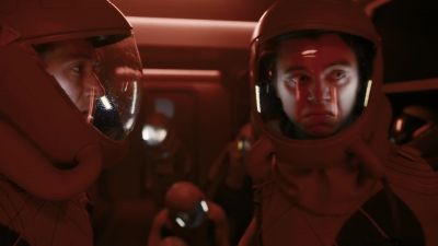 - What are you doing?
- Take off his helmet now. - The Ark