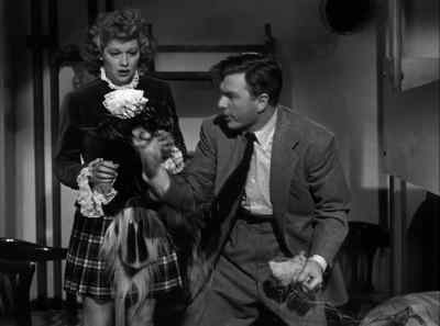 - What are you doing?
- These will reach to the porthole below. - The Fuller Brush Girl