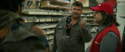 - "'What are you doing?'
- 'To calm your nerves.' - Bad Hombres