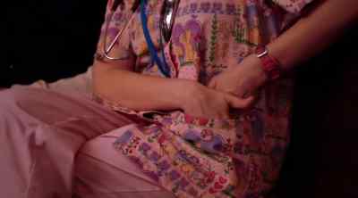- What are you doing?
- Um... - Nurse Jackie