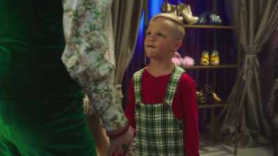 What are you doing under there,
you little rascal? - Dolly Parton's Mountain Magic Christmas