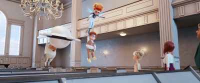 What are you doing?
We'll crash! You're too heavy! - Monster Family 2