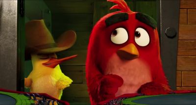 What are you doing?
We're trying to sneak around. - The Angry Birds Movie