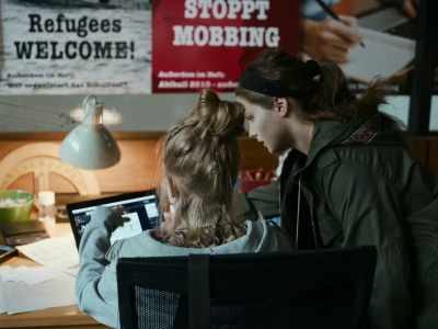 - What are you doing?
- You can't just… - The Teachers' Lounge