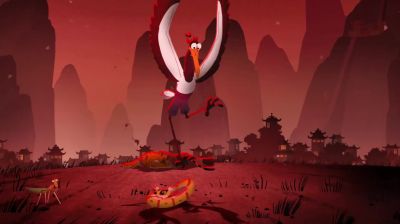 What are you doing You're nothing - Kung Fu Panda: Secrets of the Scroll