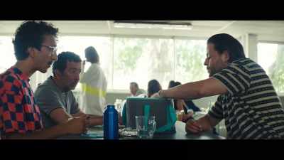 - What are you eating?
- Where have you been, looking like a mess? - Gold Brick