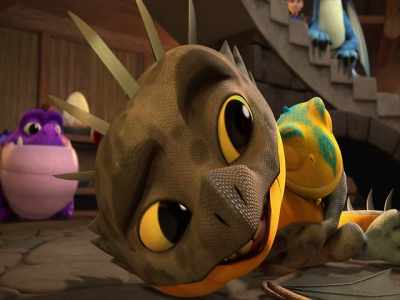 - What are you gonna name the other two?
- Other two? - Dragons: Rescue Riders