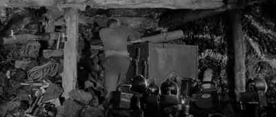 What, are you kiddin' me?
Don't leave me in here! - The World, the Flesh and the Devil