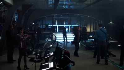What are you looking at me for?
I don't give the orders around here. - Nikita